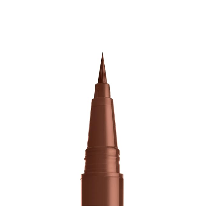 NYX PROFESSIONAL MAKEUP Epic Ink Liner, Waterproof Liquid Eyeliner with Vegan Formula - Graham Cracker (Light Brown Matte)