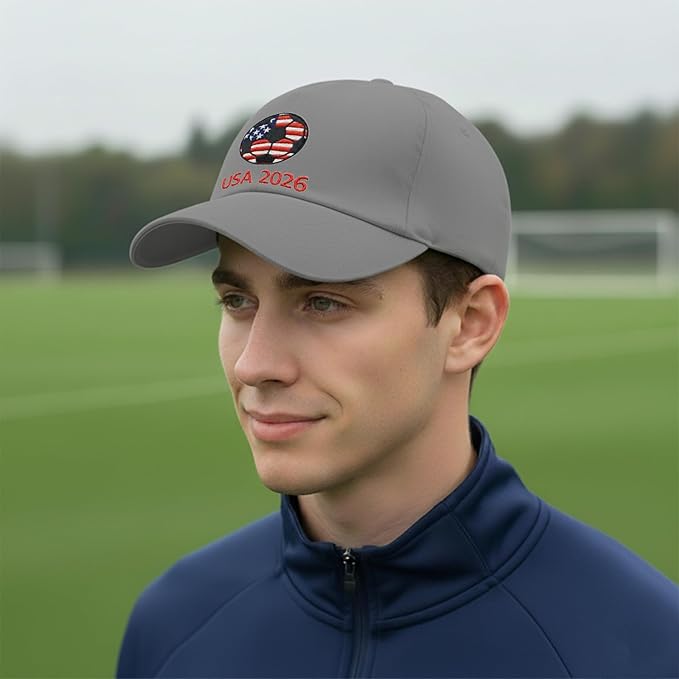2026 Soccer World Cup Hat - Adjustable Baseball Cap,World Cup Merchandise Gifts Accessories Decorations