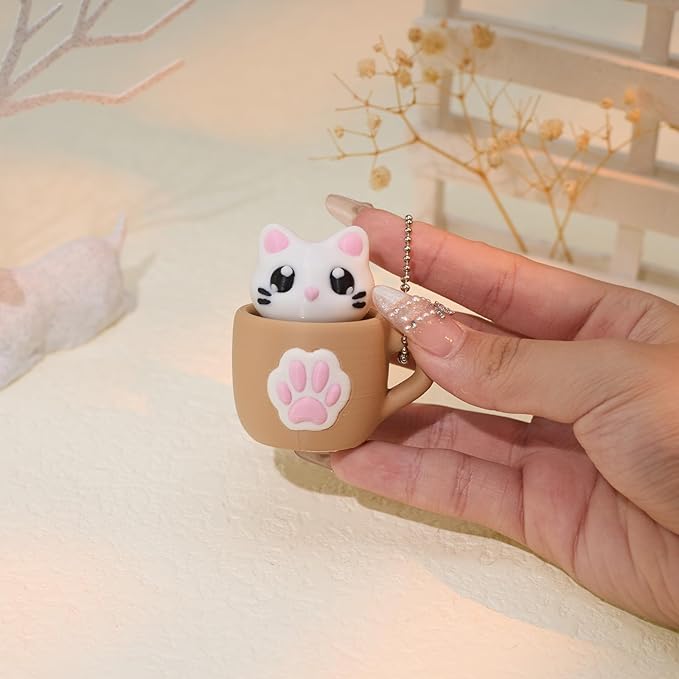 minihope Click Fidget Keychain – Cute Stress Relief Gadget – Pocket Button Clicker for Focus, Fun & Bag Charm Us