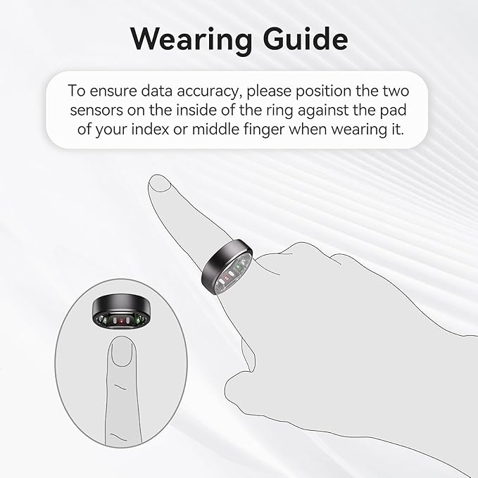 RingConn Sizing Kit - Size First Before You Buy - Choose from 9 Sizes - Sizes 6 to 14 - Find The Perfect Ring Size Smart Ring Size - Only Compatible Smart Ring
