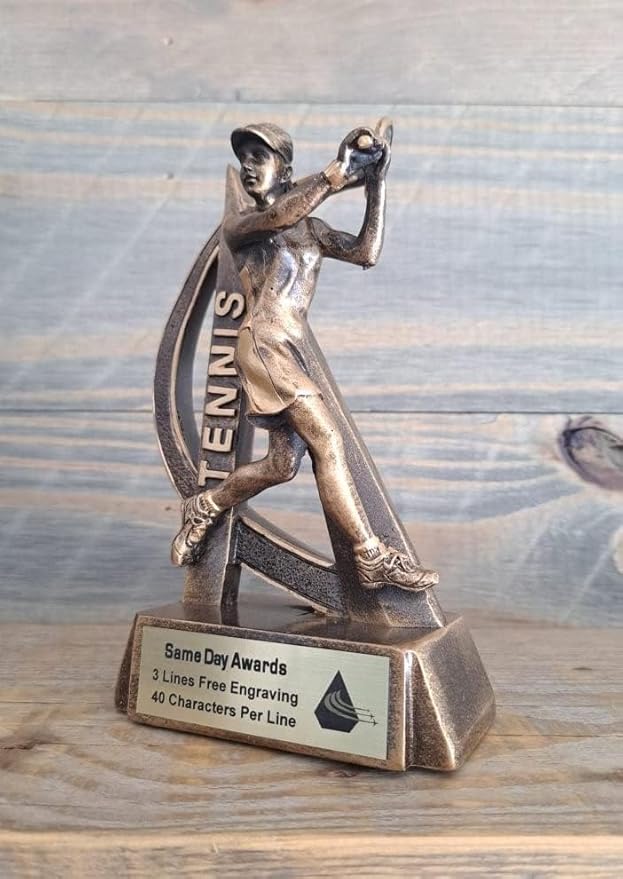 Sports Trophy – Ultra Action 6.5 Inch Engraved Resin Award – Personalized Recognition for Kids Youth Teams Schools Adult Leagues Coaches and Achievement Awards