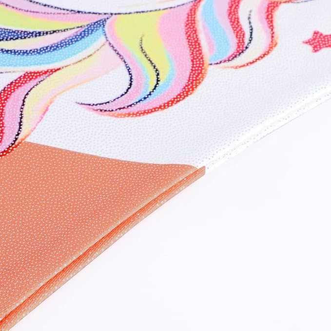 Leotards for Girls Gymnastics Toddler Dance Biketards Mermaid Unicorn Athletic Dance Wear Shiny Rainbow Blue Hotpink