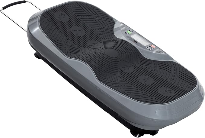 Sunny Health & Fitness Fitboard Vibration Platform Exercise Machine with Multiple Speed Settings and Vibration Modes for Multipurpose Workouts