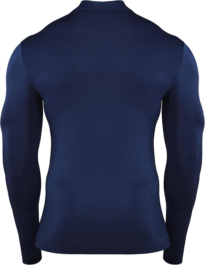 NELEUS 4 Pack Men's Workout Long Sleeve Shirts Compression Dry Fit Muscle Tops