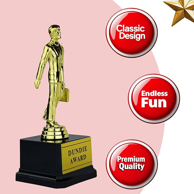 Dundie Award Trophy Bobblehead – The Office-Inspired Gag Gift & Dunder Mifflin Collectible