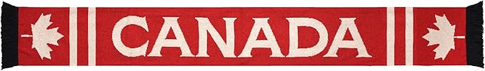 Euroscarves Canada Recycled Cotton Soccer Knit Scarf