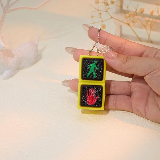 minihope Click Fidget Keychain – Cute Stress Relief Gadget – Pocket Button Clicker for Focus, Fun & Bag Charm Us