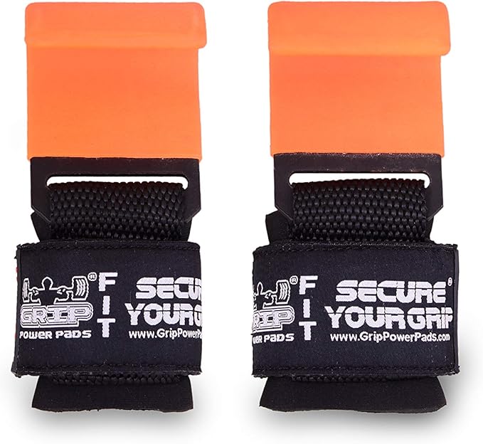 Premium Weight Lifting Hooks & Straps for Pull Ups & Deadlifts - Padded, Heavy Duty, Power Lifting Grips for Men & Women