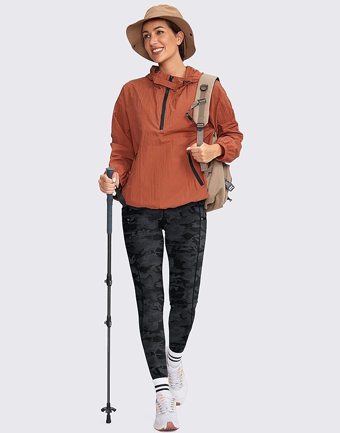G Gradual Women's Fleece Lined Winter Leggings with Pockets Water Resistant High Waisted Thermal Warm Pants Running Hiking