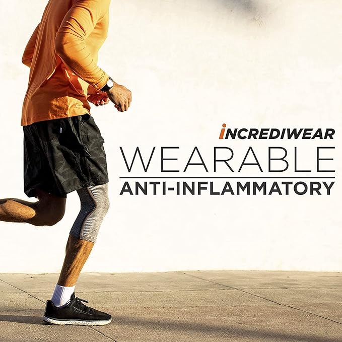 Incrediwear Ankle Sleeve – Ankle Brace for Joint Pain Relief, Sprained Ankle Support, Arthritis, Inflammation Relief, and Circulation, Ankle Support for Women and Men (Black, Large)