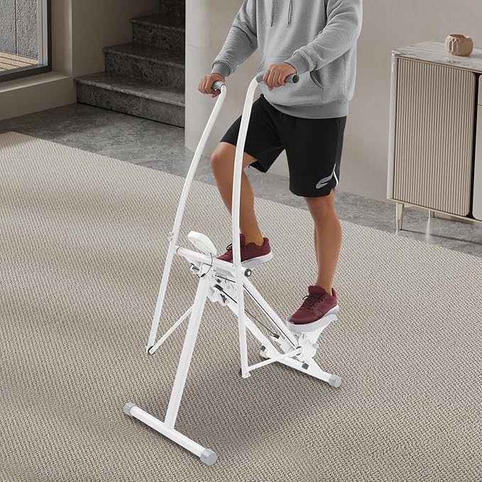 Stair Stepper, Vertical Exercise Climber for Full-Body Workout, Stair Stepper for Home Gym, 220 LBS Loading Capacity