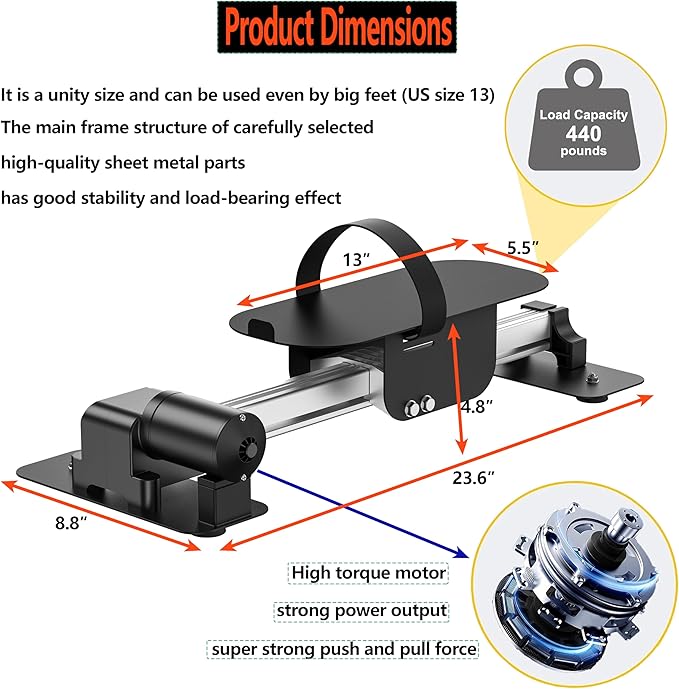 Electric Knee Glide for Knee Replacement Recovery Aids Kit Knee Therapy Exercise Strengthening Equipment for PCL ACL MCL Knee Surgery Before and After 5