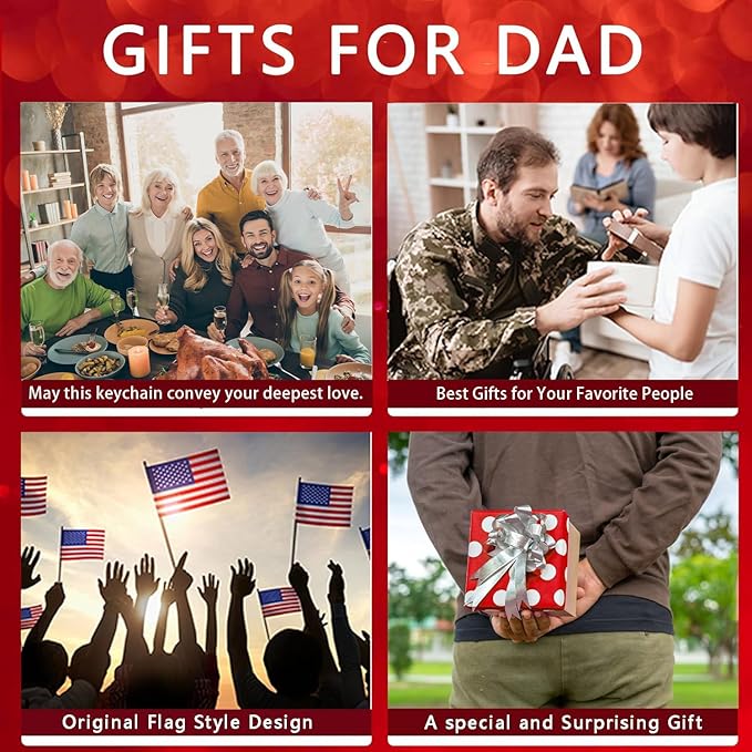 DuoDiner Stocking Stuffers Christmas Gift-Keychain Gifts for Men Religious Mens Gifts