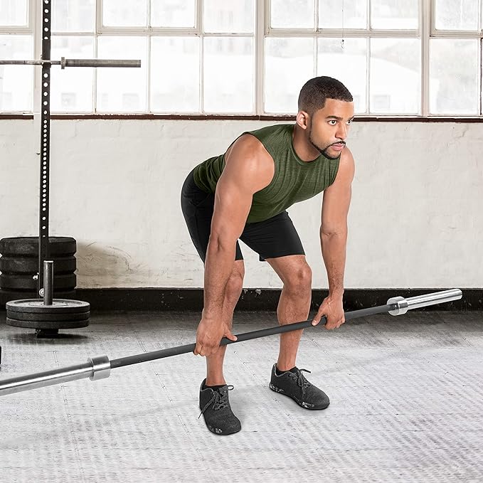 Cap Barbell 7-Foot Olympic Barbell Pro Series | Olympic & Power Bar Options