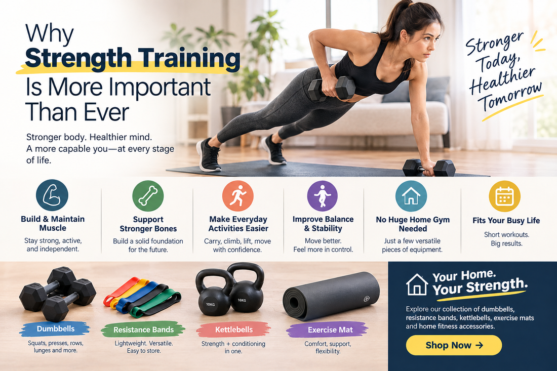 Why Strength Training Is More Important Than Ever