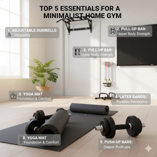 Top 5 Essential Tools for a Minimalist Home Gym: Maximize Your Gains in Small Spaces