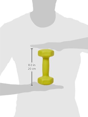 Amazon Basics Neoprene Dumbbell Hand Weights for Exercise and Muscle Toning