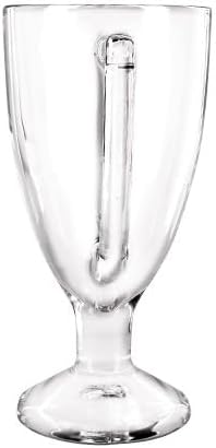 Crown Awards Glass Cup Award with Your Text, 7" Custom Engraved Personalized Glass Trophy