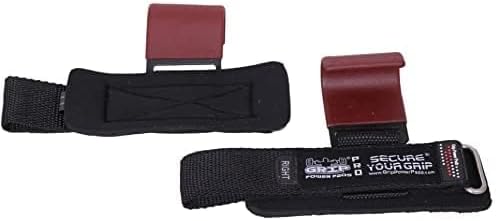 Premium Weight Lifting Hooks & Straps for Pull Ups & Deadlifts - Padded, Heavy Duty, Power Lifting Grips for Men & Women