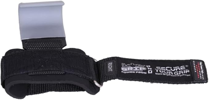 Premium Weight Lifting Hooks & Straps for Pull Ups & Deadlifts - Padded, Heavy Duty, Power Lifting Grips for Men & Women