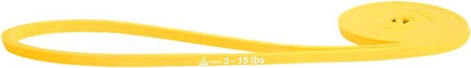 LEZER Resistance Bands - Pull Up Bands for Home Gym Fitness, Stretching, Physical Therapy & Training - Includes Instruction