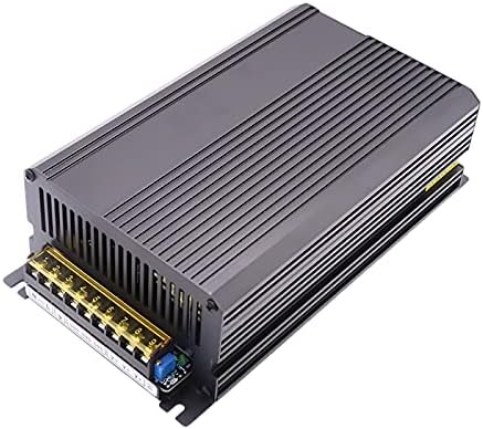 Switching Power Supply 1500W, AC to DC 1500 Watt 41V 42V 43V 44V 45V 46V 47V 48V 49V 50V Volt Single Output Transformer Adapter (100-120VAC, 43V 1500W)