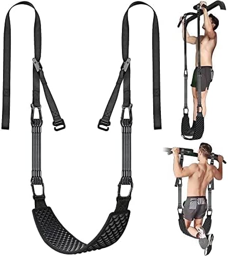 Kipika 48" Ceiling Mounted Pull Up Bar, Heavy Duty Multi-Grip Chin Up Bar,Mounted Pullup Bar, Adjustable Height, Pull Up Bands for Chin Ups & Body Stretching, Ideal for Home Gym and Strength Training