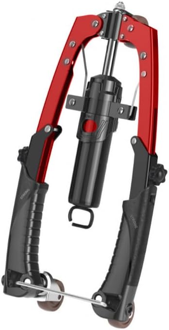 Saker Twister Arm Trainer - Adjustable 22-440lbs Hydraulic Arm & Chest Exerciser Machine with LCD Counter, Portable Home Gym Equipment , Strength Training for Shoulder, Forearm