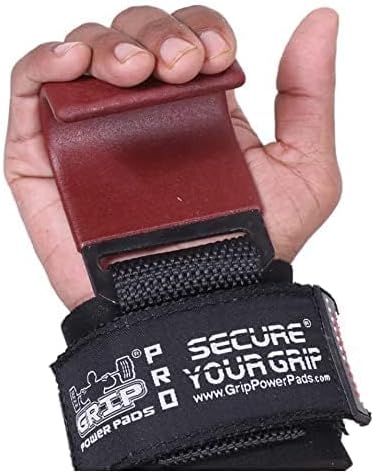 Premium Weight Lifting Hooks & Straps for Pull Ups & Deadlifts - Padded, Heavy Duty, Power Lifting Grips for Men & Women