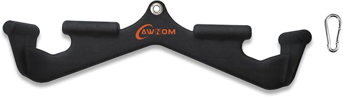 LAT Pulldown Attachments for Cable Machines, Cable Machine Attachments for Home Gym T Bar V Bar LAT Pulldown Machines Attachments, Back Tricep Bar Strength Training Handle Grip