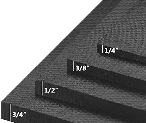 American Floor Mats Ultimate Stand-Alone Gym Mats 10% Mocha 4' x 6' - 1/4" Thick