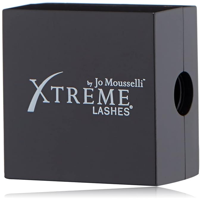 Xtreme Lashes GlideLiner Long Lasting Eye Pencil with Sharpener, Xtreme Black, 0.04 Oz, Waterproof Makeup, Gel Formula, Blendable, Smudge, Fade, & Sweat Proof