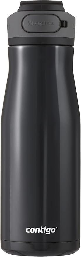 Contigo AUTOSEAL Water Bottle, 32oz | Licorice | For Outdoor Activities | Pack of 4