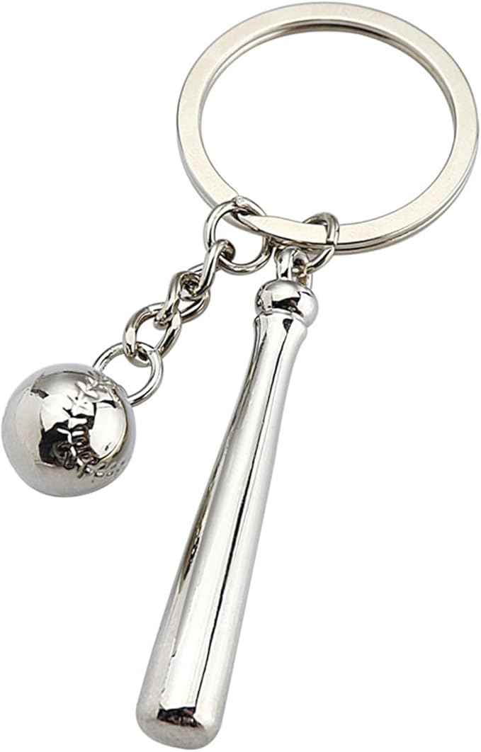Mini Cute Soccer Keychain Bowling Tennis Baseball Keychain for Men Women Boys Girls Gift