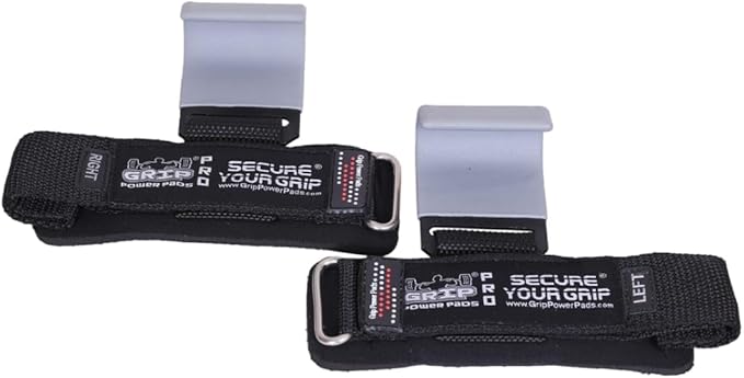 Premium Weight Lifting Hooks & Straps for Pull Ups & Deadlifts - Padded, Heavy Duty, Power Lifting Grips for Men & Women