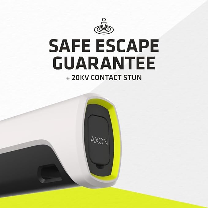 TASER StrikeLight 2 Rechargeable Self-Defense Flashlight with Painful 10 µC Stun Charge | Portable, Lightweight Protection for Running, Jogging, Pet Walking, Camping, Hiking, and Outdoors