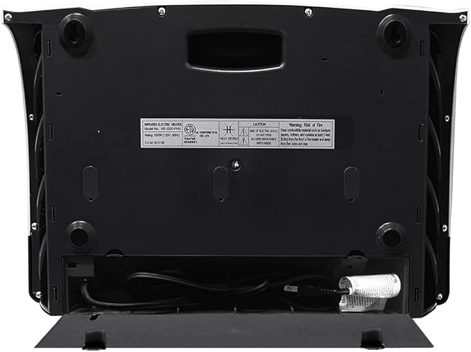 NEW Touch Screen - 1500 Watt ~ Infrared Space Heater ~ Wall Mounted ~ Wifi Enabled Grey with WIFI