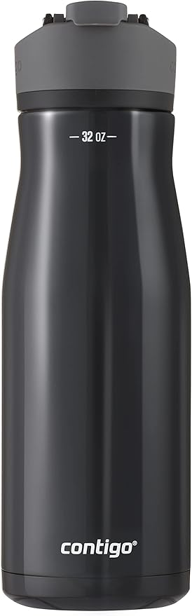 Contigo AUTOSEAL Licorice 32oz Water Bottle Ideal for biking cycling sports and outdoor excursions
