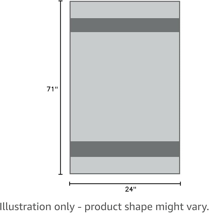 Manduka Yogitoes Hot Yoga Mat Towel - 71" | Moisture Activated Grip | Patented Silicone Nubs | Highly Absorbent, Durable & Easy Care | Made from Recycled Materials | 71 x 24 Inches