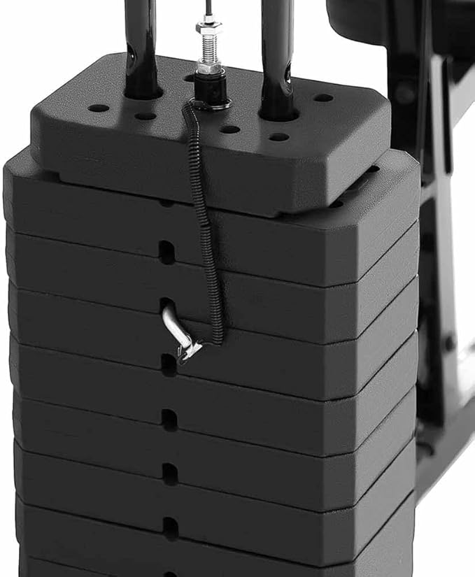Marcy Multifunctional Workout Station 100lbs to 200lbs Stack Home Gym for Weightlifting and Bodybuilding