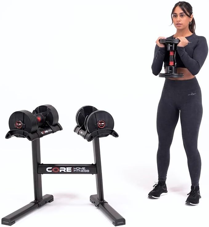 Core Home Fitness Adjustable Dumbbell Weight Stand
