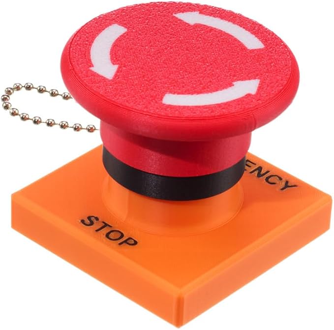 minihope Click Fidget Keychain – Cute Stress Relief Gadget – Pocket Button Clicker for Focus, Fun & Bag Charm Us