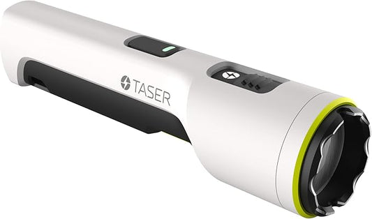 TASER StrikeLight 2 Rechargeable Self-Defense Flashlight with Painful 10 µC Stun Charge | Portable, Lightweight Protection for Running, Jogging, Pet Walking, Camping, Hiking, and Outdoors