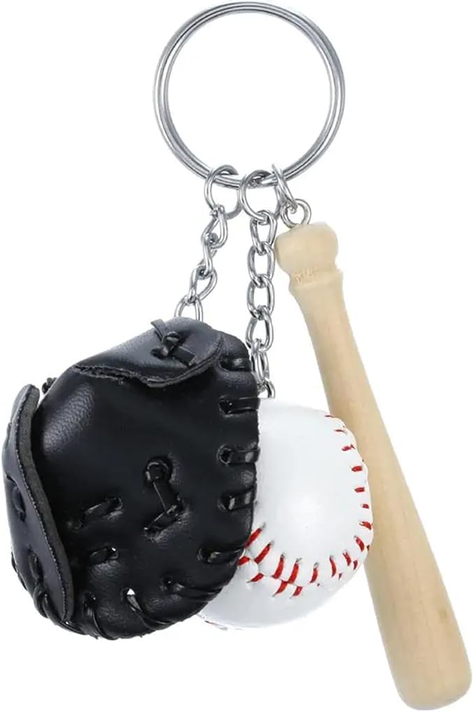 Mini Cute Soccer Keychain Bowling Tennis Baseball Keychain for Men Women Boys Girls Gift