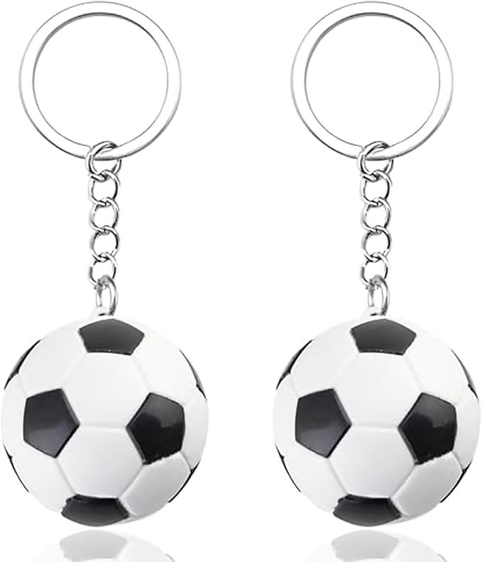 Soccer Keychain 2026 World Cup Design Soccer Ball Keychain with National Flags