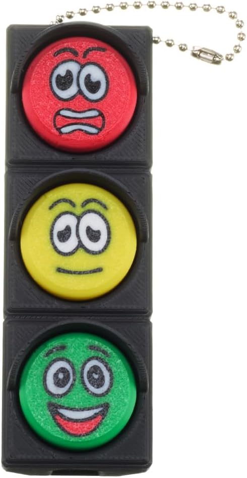 minihope Click Fidget Keychain – Cute Stress Relief Gadget – Pocket Button Clicker for Focus, Fun & Bag Charm Us