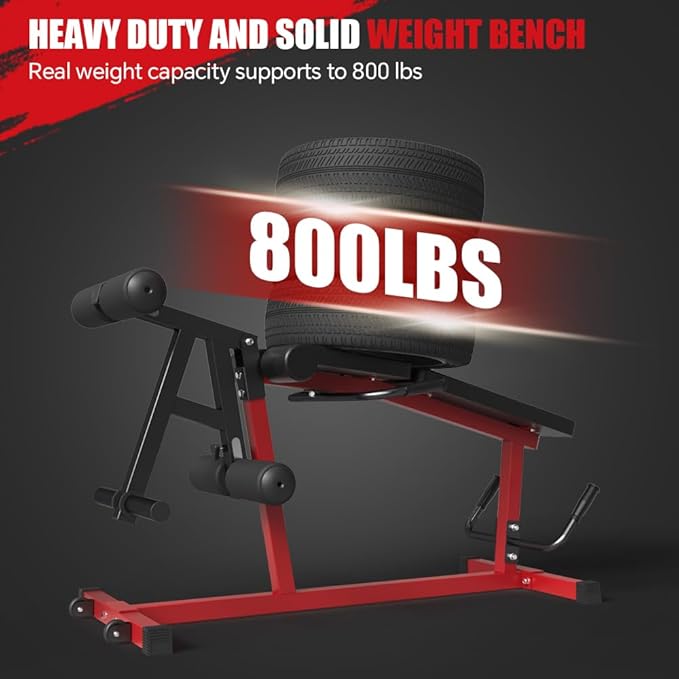 Leg Extension and Leg Curl Machine,Seated Leg Extension and Lying Curl Machine for Home Gym,Leg Press Bench Fit for Both 1'' and 2'' Weight Plates
