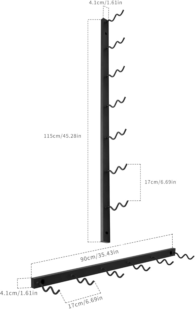 LAT Pulldown Storage,LAT Bar Organizer,LAT Pulldown Attachments.Attachment Storage Rack for Mag Grip - Home Gym Fitness Heavy Duty A-Frame Stand and Gym Wall Storage.