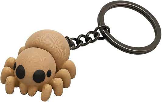 3DPrinted Animal Keychain-Wildlife Key Ring-Nature Lovers-Cute Keyring for Keys Bag Purse Unique Gift for Kids Animal Lovers
