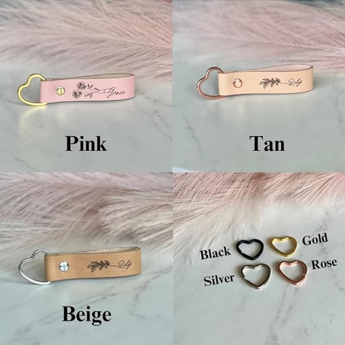 Hiyong Personalized Keychain Custom Photo Keyring Customized Gifts for Men Custom Keychain with Your Photo Logo or Text
